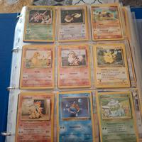 ALBUM CARTE POKEMON COMUNI ESPANSIONI VECCHIE 