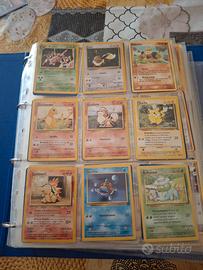 ALBUM CARTE POKEMON COMUNI ESPANSIONI VECCHIE 