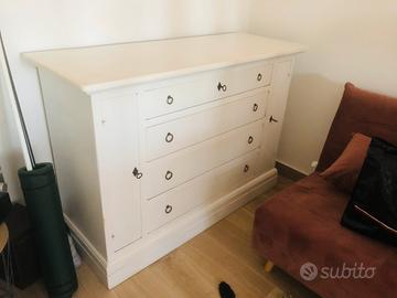 Comò’ noce massello