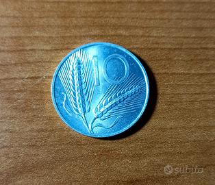 Rara moneta 10 lire 1952 spighe