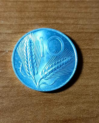 Rara moneta 10 lire 1952 spighe