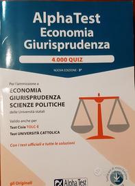 Alpha Test Economia Giurisprudenza 