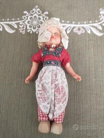 BAMBOLINA TRADIZIONALE OLANDESE VINTAGE
