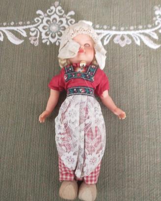 BAMBOLINA TRADIZIONALE OLANDESE VINTAGE