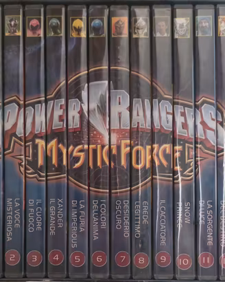 collezione Power rangers mystic force