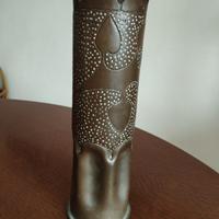 vaso ottenuto da bossolo di mortaio