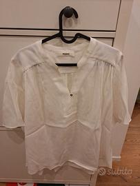 Camicetta PROMOD – Bianca | Maniche Corte