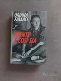 LIBRO "NIENTE E COSI' SIA" O.Fallaci 1970