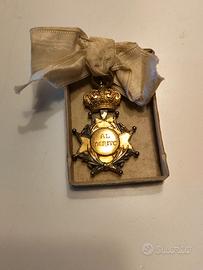 Antica Croce di Cavaliere dell'Ordine al Merito Ci