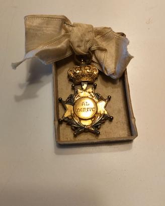 Antica Croce di Cavaliere dell'Ordine al Merito Ci