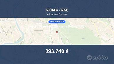 Immobile in asta di 173 m² con box auto a Roma