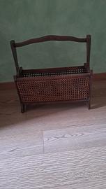 Portariviste vintage in legno