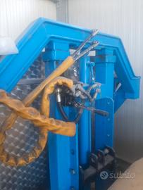 Muletto vasca inox vendemmia