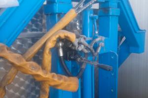 Muletto vasca inox vendemmia