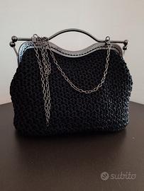 borsetta all'uncinetto 