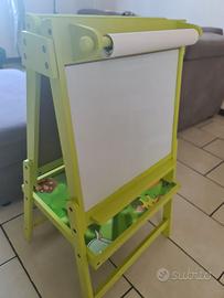 Lavagna Bifacciale in Legno  –Tema Giungla