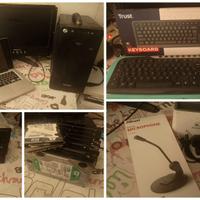 💻- PC FISSO + ACCESSORI + HARD DISK + EXTRA 💾