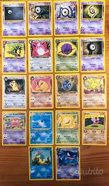 CARTE POKEMON-LOTTO – NEO / LIGHT / DARK ITA+ ENG