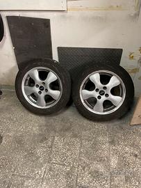 Coppia Gomme + Cerchi in Lega