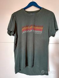 T-shirt La Sportiva colore verde oliva running