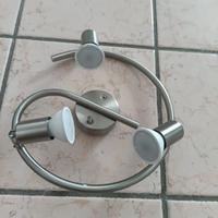 Lampadario a 3 faretti orientabili (Modello a onda