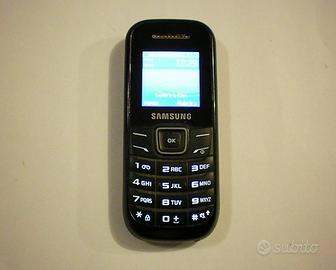 Cellulare SAMSUNG GT-E1200i nero funzionante