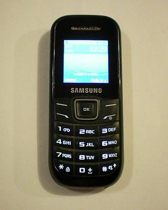 Cellulare SAMSUNG GT-E1200i nero funzionante