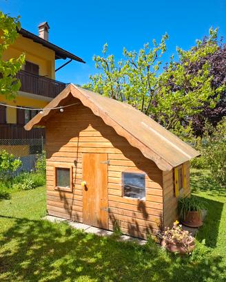 casetta in legno per esterno