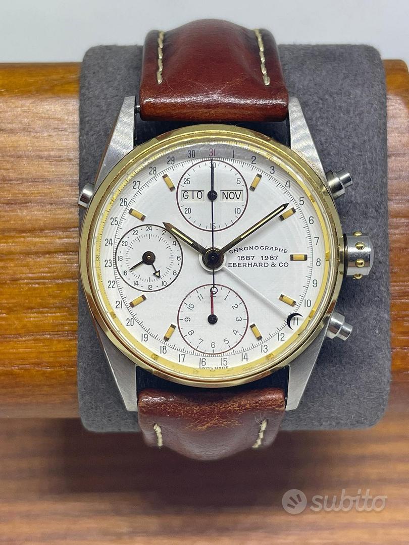 Eberhard Navy Master Ref 32012/b con documenti Abbigliamento e