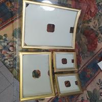 Cornice in vetro per 4 foto di diverso formato