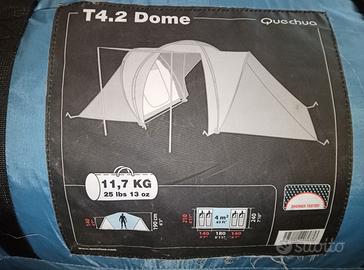 Tenda Campeggio Quechua T4.2 Dome