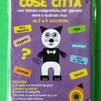 Gioco magnetico nomi cose città NUOVO