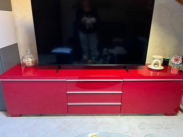 Mobile porta tv con pensile abbinato e tavolino