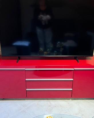 Mobile porta tv con pensile abbinato e tavolino