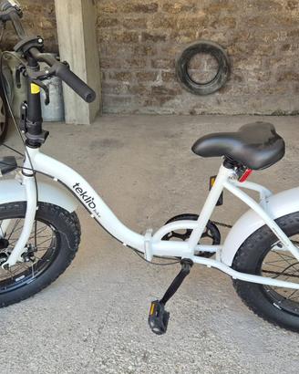 TEKLIO CR3WT bicicletta Alluminio bianca