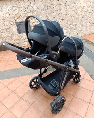 Passeggino gemellare cybex