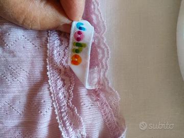 body intimo neonata lana e seta in 12/18 mesi