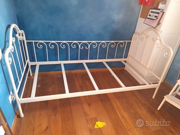 Letto Singolo Ikea in ferro battuto