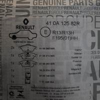 PASTICCHE FRENI ORIGINALI RENAUL