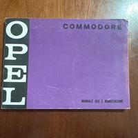 Manuale uso e manutenzione Opel Commodore 1975