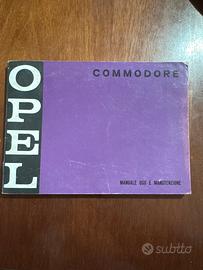 Manuale uso e manutenzione Opel Commodore 1975