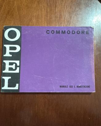 Manuale uso e manutenzione Opel Commodore 1975