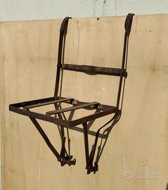 portapacchi vintage in ferro