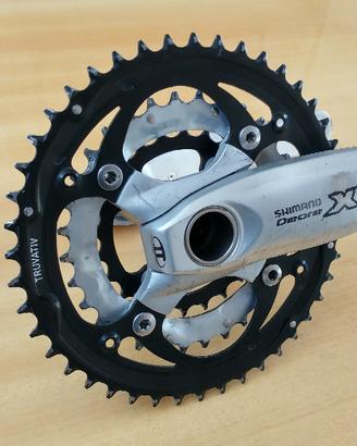 guarnitura shimano deore xt m760 mtb vintage