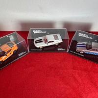 Lotto 3 Modellini Fast & Furious - Scala 1:43