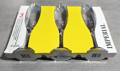 Bicchieri Champagne Flute Imperial - 6 pezzi nuovi