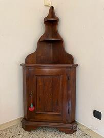 Mobile angoliera rovere massiccio