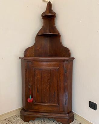 Mobile angoliera rovere massiccio