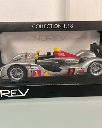 Audi R15 TDI Le Mans 2009 scala 1/18