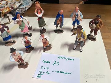 10 pastori anni ‘80 artigianato Napoletano firmati